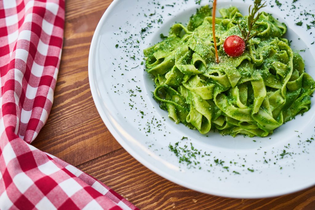 Hemp Seed Pesto Pasta Recipe